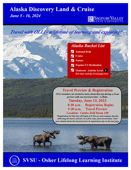 2024 Alaska Discovery Land & Cruise Brochure Front Page